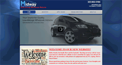 Desktop Screenshot of midwaycarswholesale.com